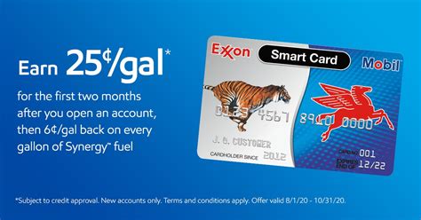 activate exxonmobil smart card|exxonmobil smart card online.